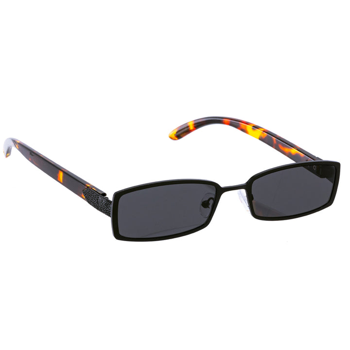 Schmale rechteckige Sonnenbrille