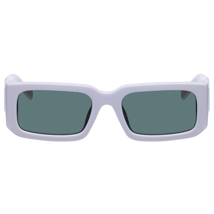 Rectangular angled sunglasses