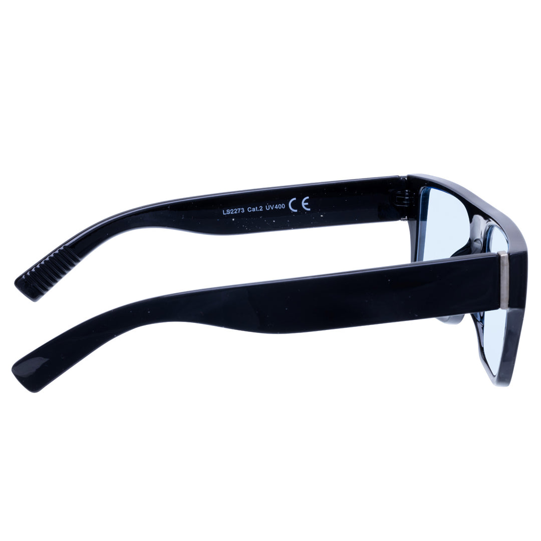 Angled flat top sunglasses