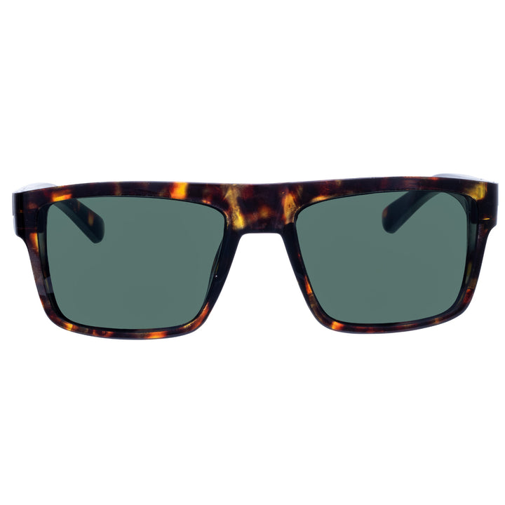 Curved low sunglasses flat top