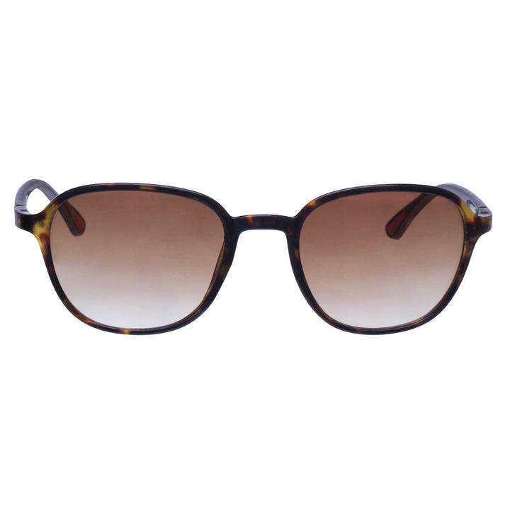 Slim round sunglasses with plastic frames