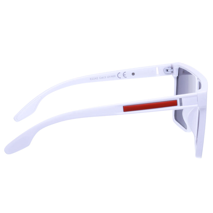 Angled flat top sunglasses