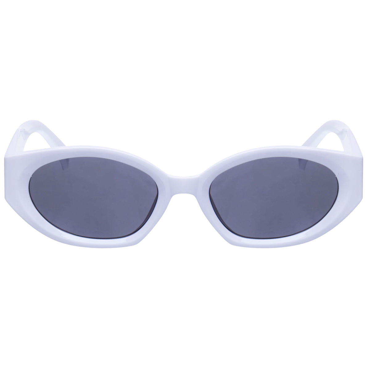 Oval angled sunglasses