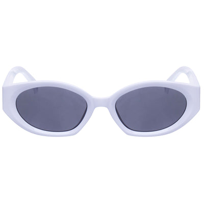 Oval angled sunglasses