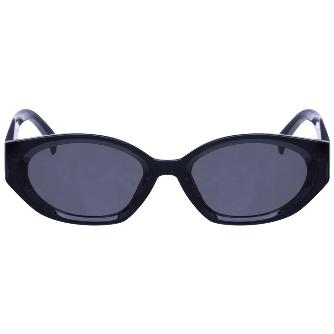 Oval angled sunglasses