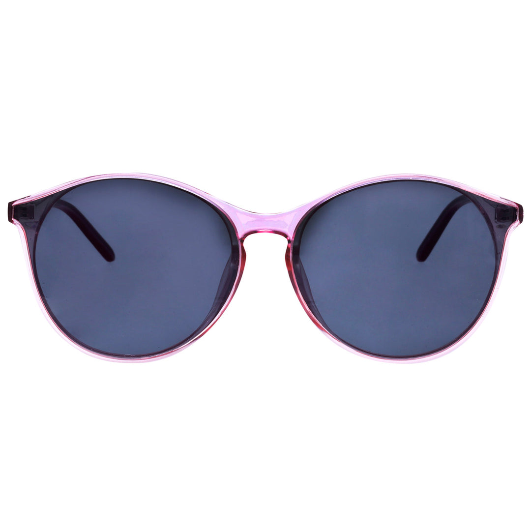 Round polarised sunglasses