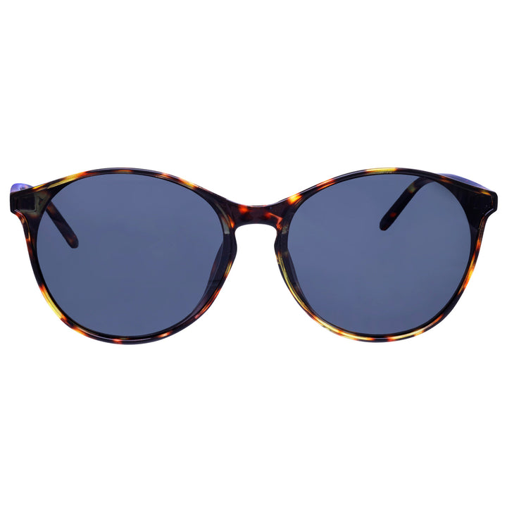 Round polarised sunglasses