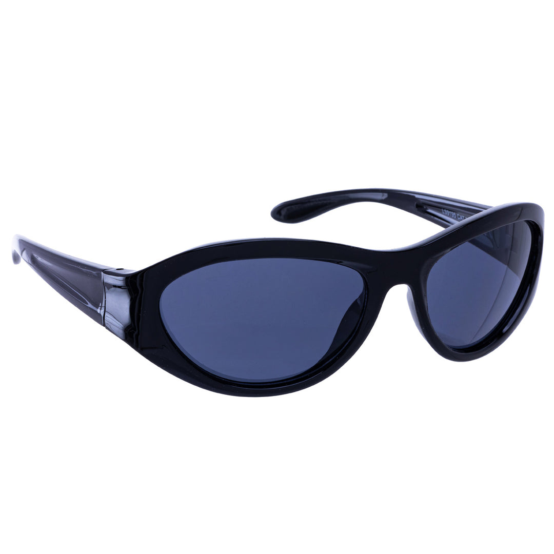 Sporty sunglasses curved sports glasses