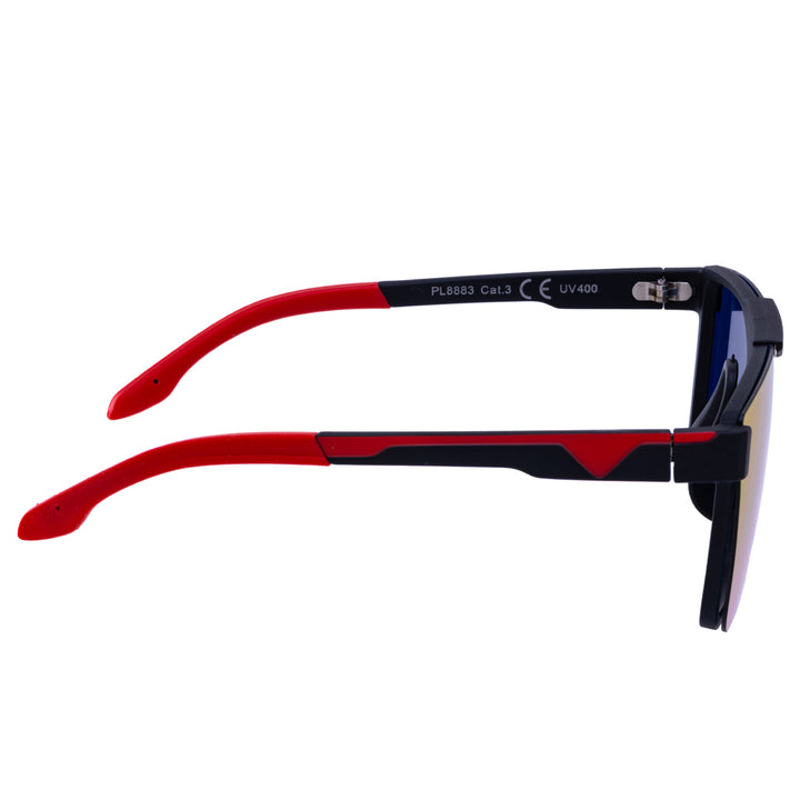 Polarised flat top sunglasses