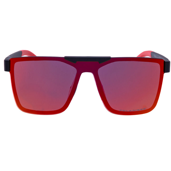 Polarised flat top sunglasses