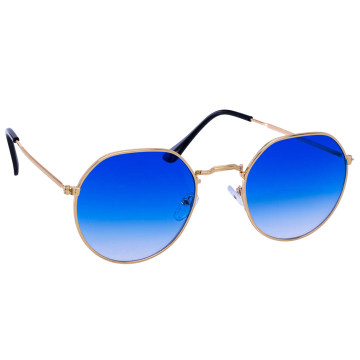 Round sunglasses with metal frames