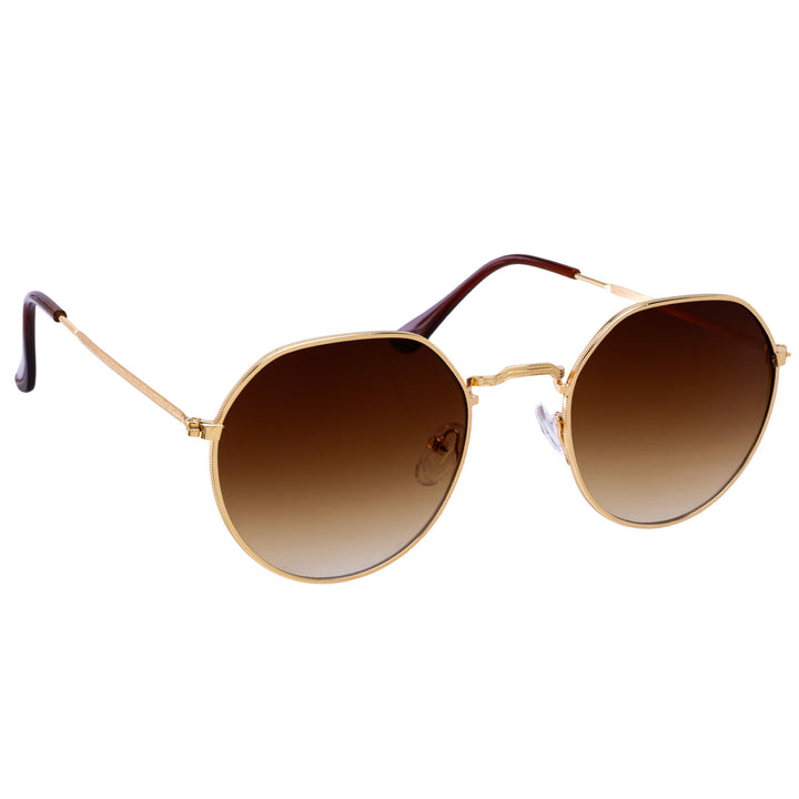 Round sunglasses with metal frames