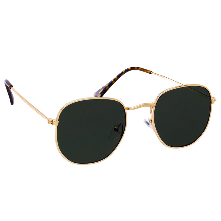 Round sunglasses with metal frames