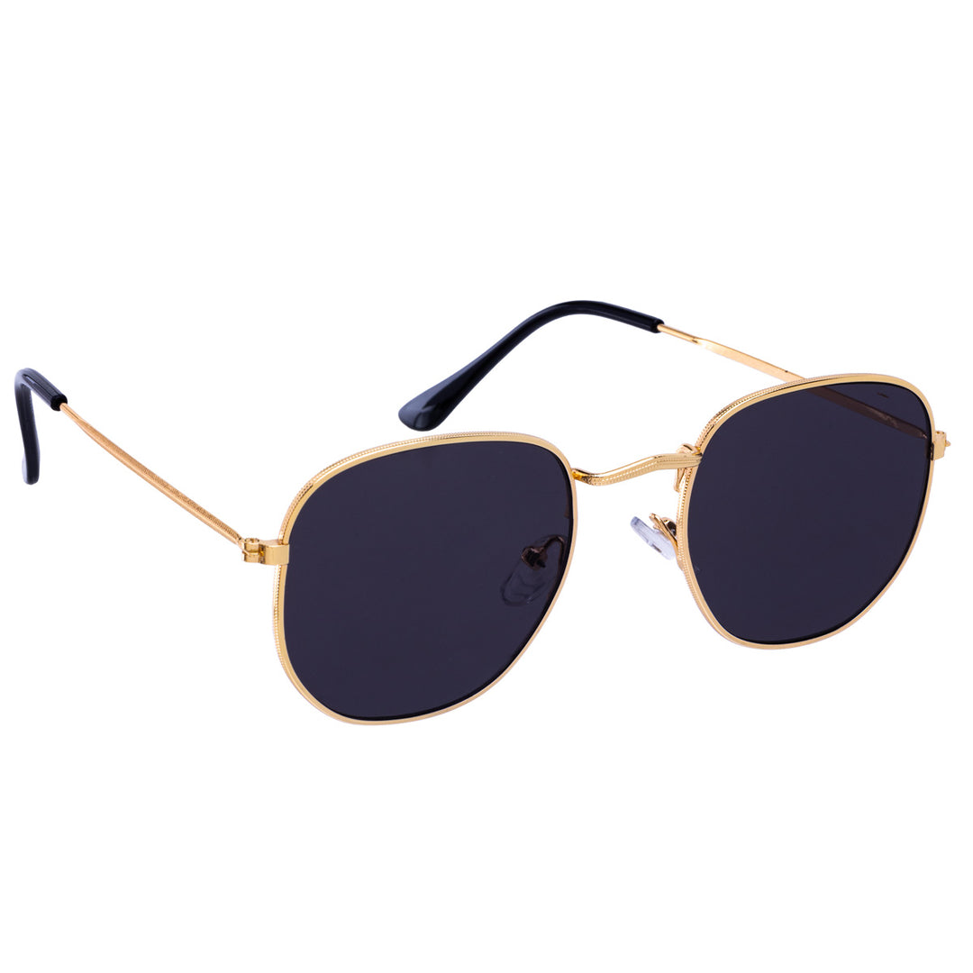 Round sunglasses with metal frames