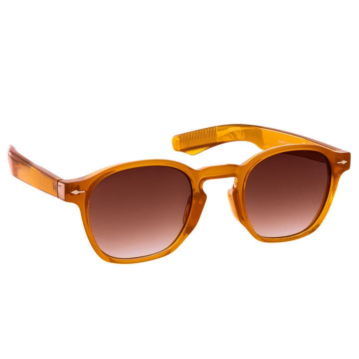 Round sunglasses with plastic frames