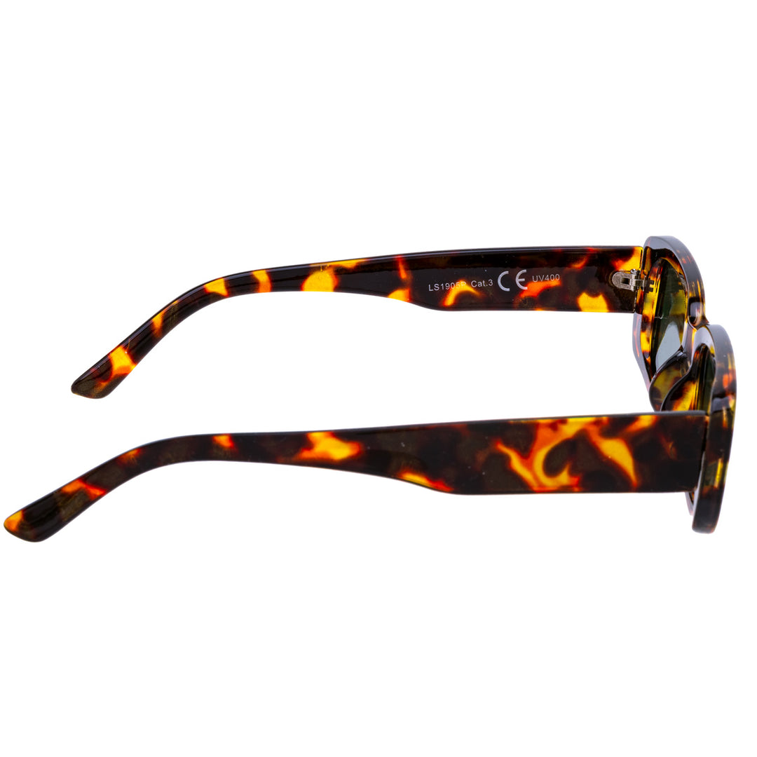 Rectangular polarised sunglasses