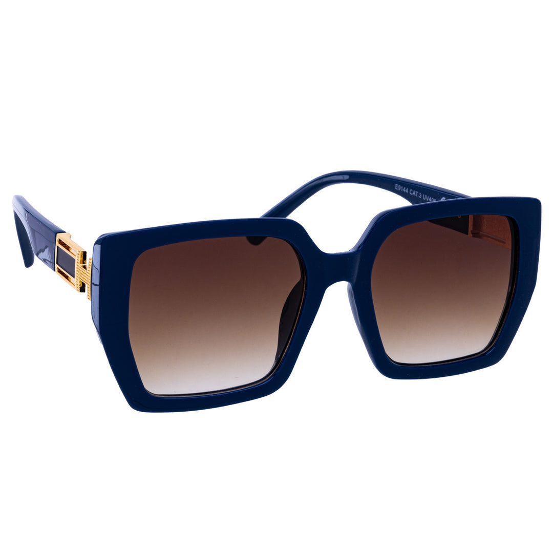 Angular square sunglasses H decoration