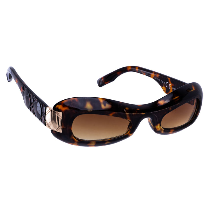 Oval statement sunglasses