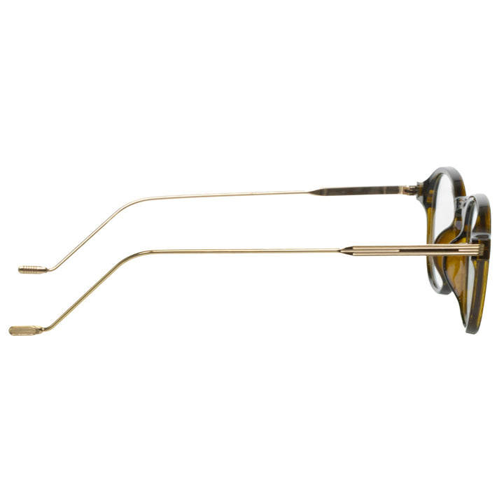 Schmale, eckige Imagebrille Fake-Brille