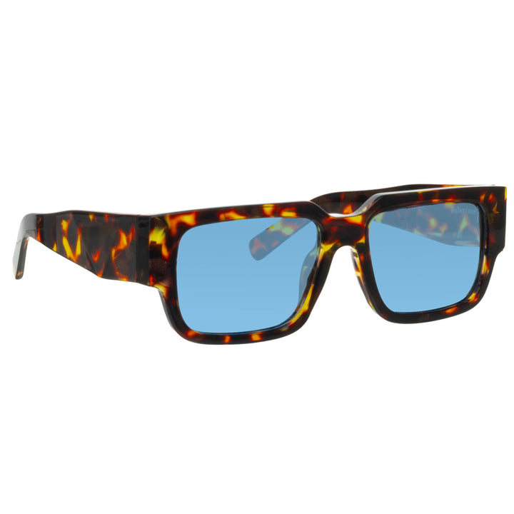 Square polarized sunglasses – thick frame