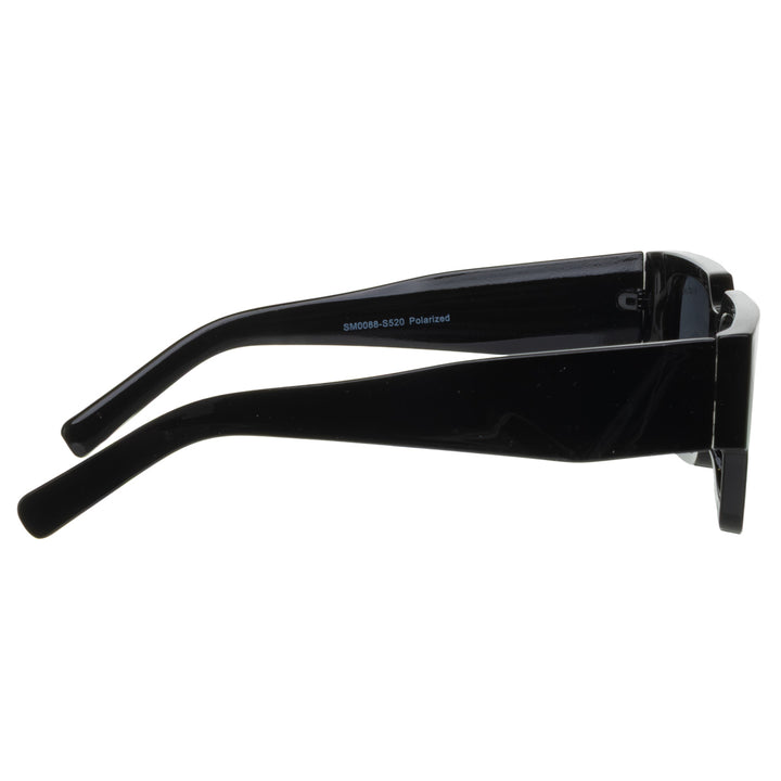 Square polarized sunglasses – thick frame