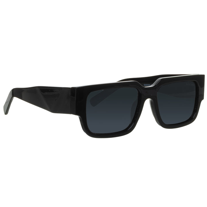 Square polarized sunglasses – thick frame