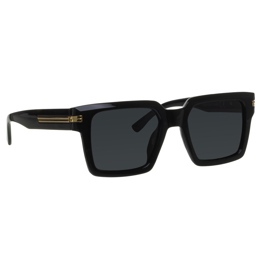 Square-shaped polarized sunglasses – a timeless, bold design