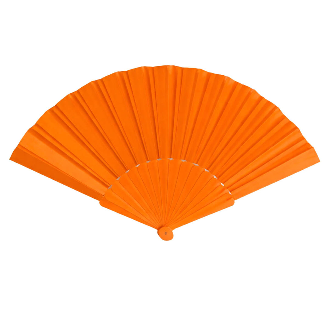 Oranssi taivutettava viuhka kankainen
