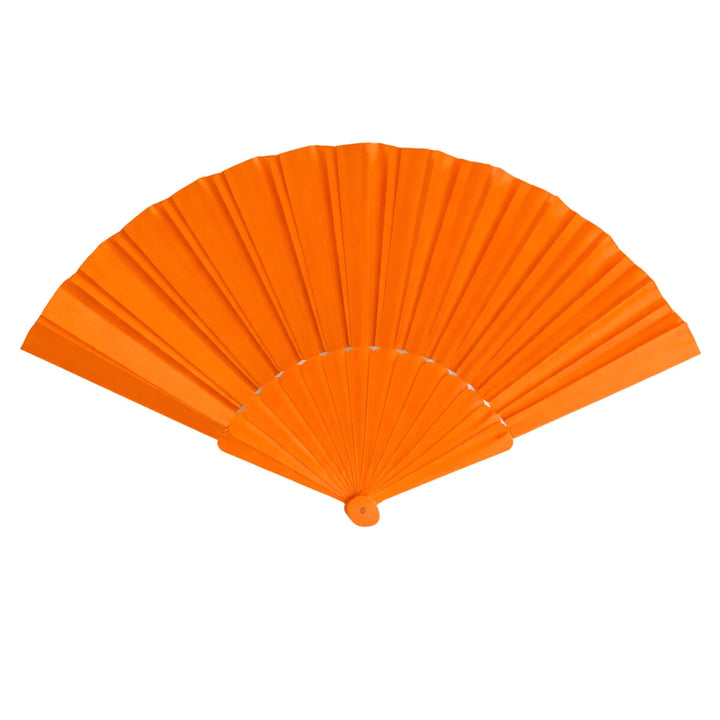 Oranssi taivutettava viuhka kankainen
