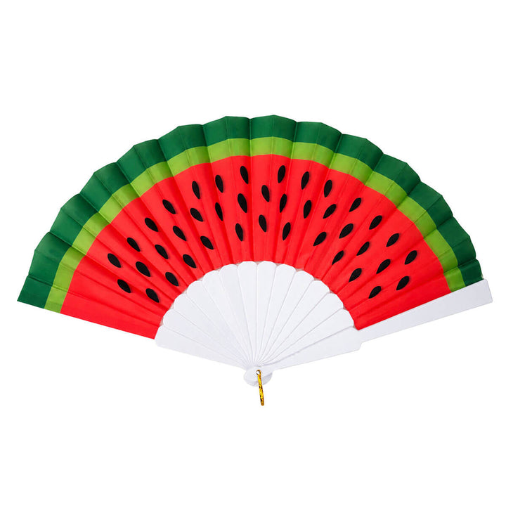 Fruktfläkt 23 cm – Flerfärgad handfläkt