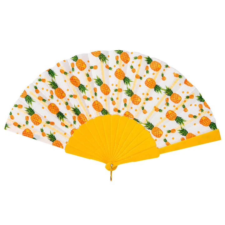Fruktfläkt 23 cm – Flerfärgad handfläkt