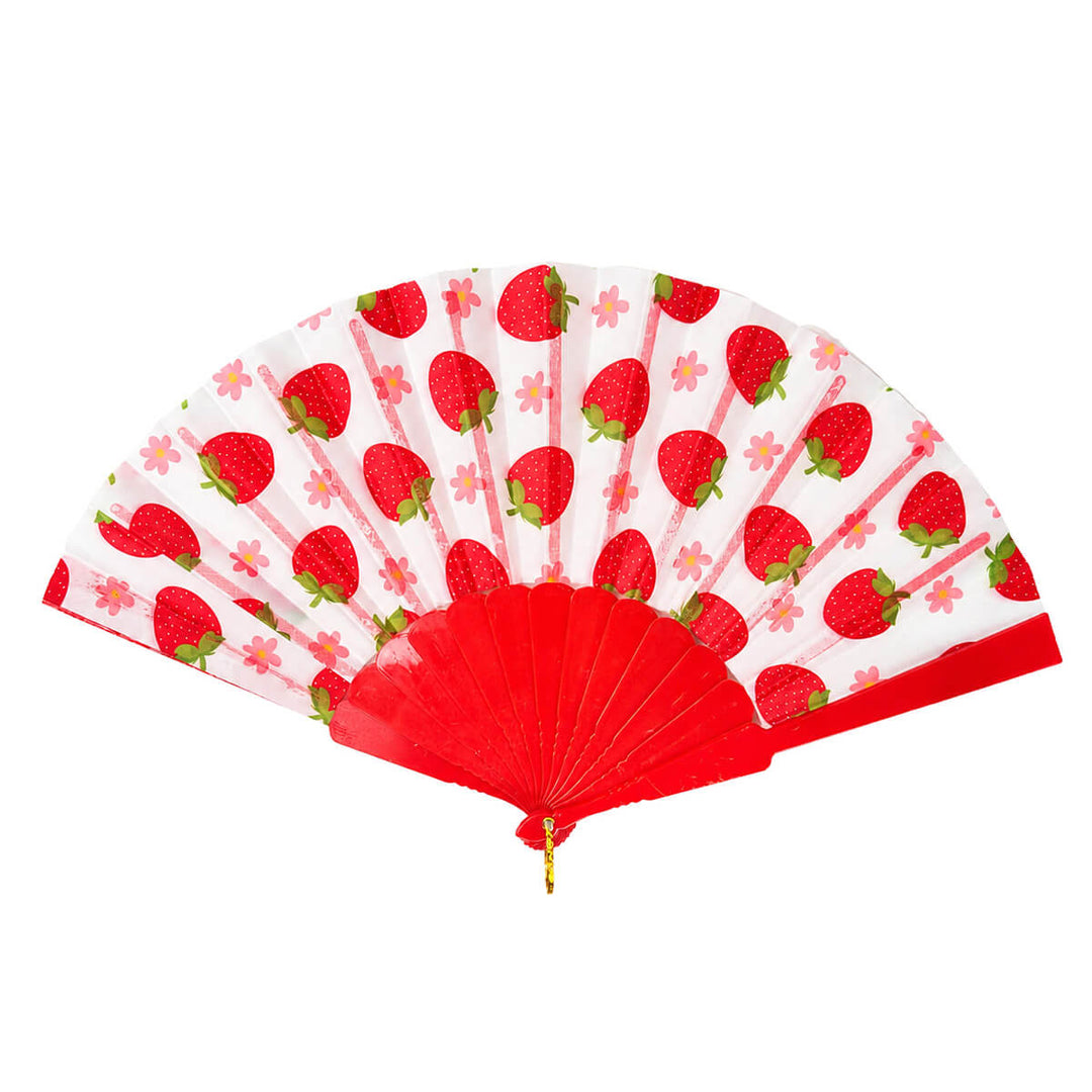 Fruktfläkt 23 cm – Flerfärgad handfläkt