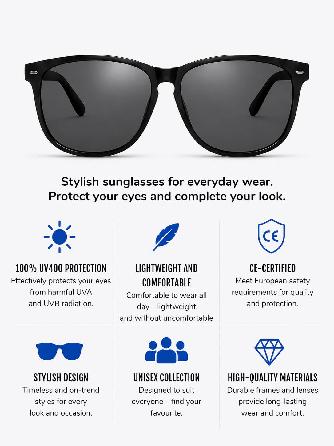 Angular image glasses fake eyeglasses