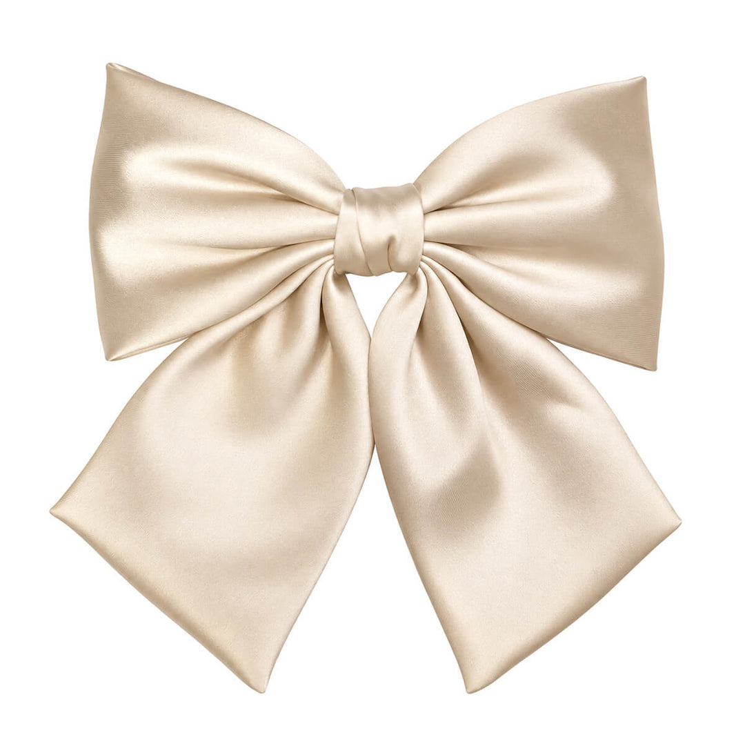 Glänzende Satin-Haarschleife mit Schnalle