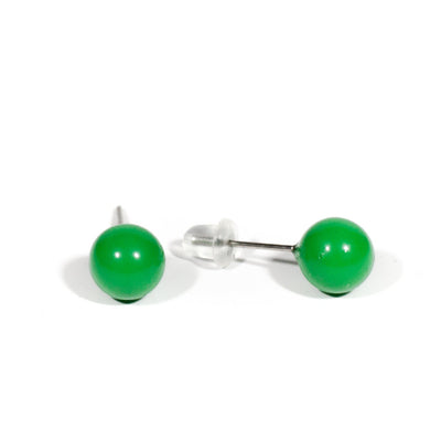 Ball earrings 8mm