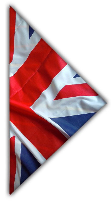 Bandana britische Flagge 100% Baumwolle