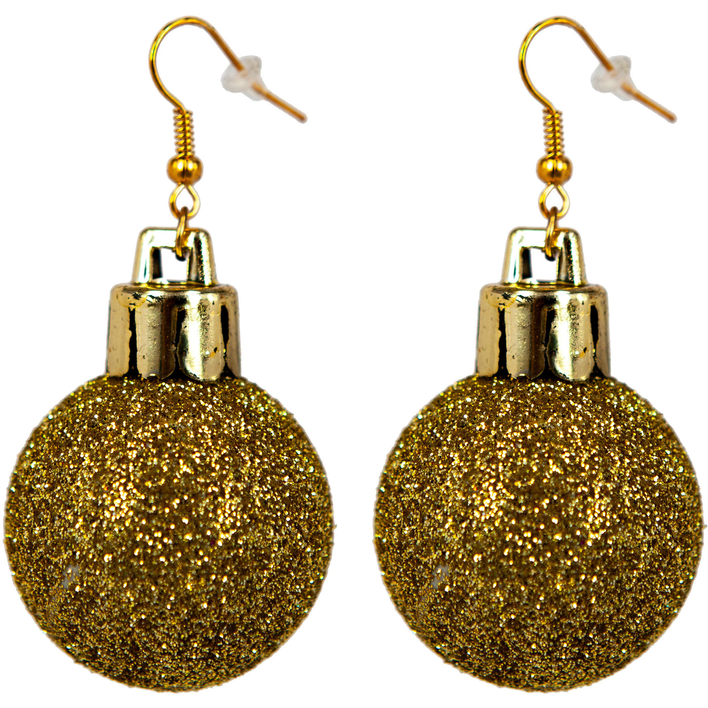 Christmas ball earrings ø 3,1cm
