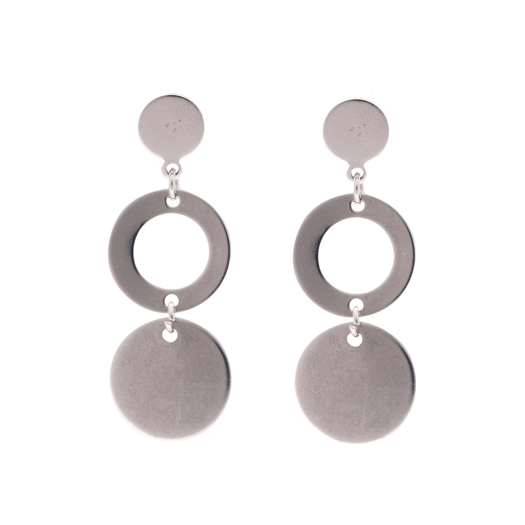 Hanging tires earrings (steel)