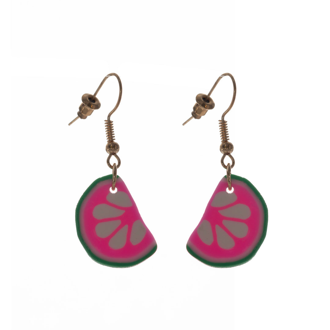 Grapefruit earrings