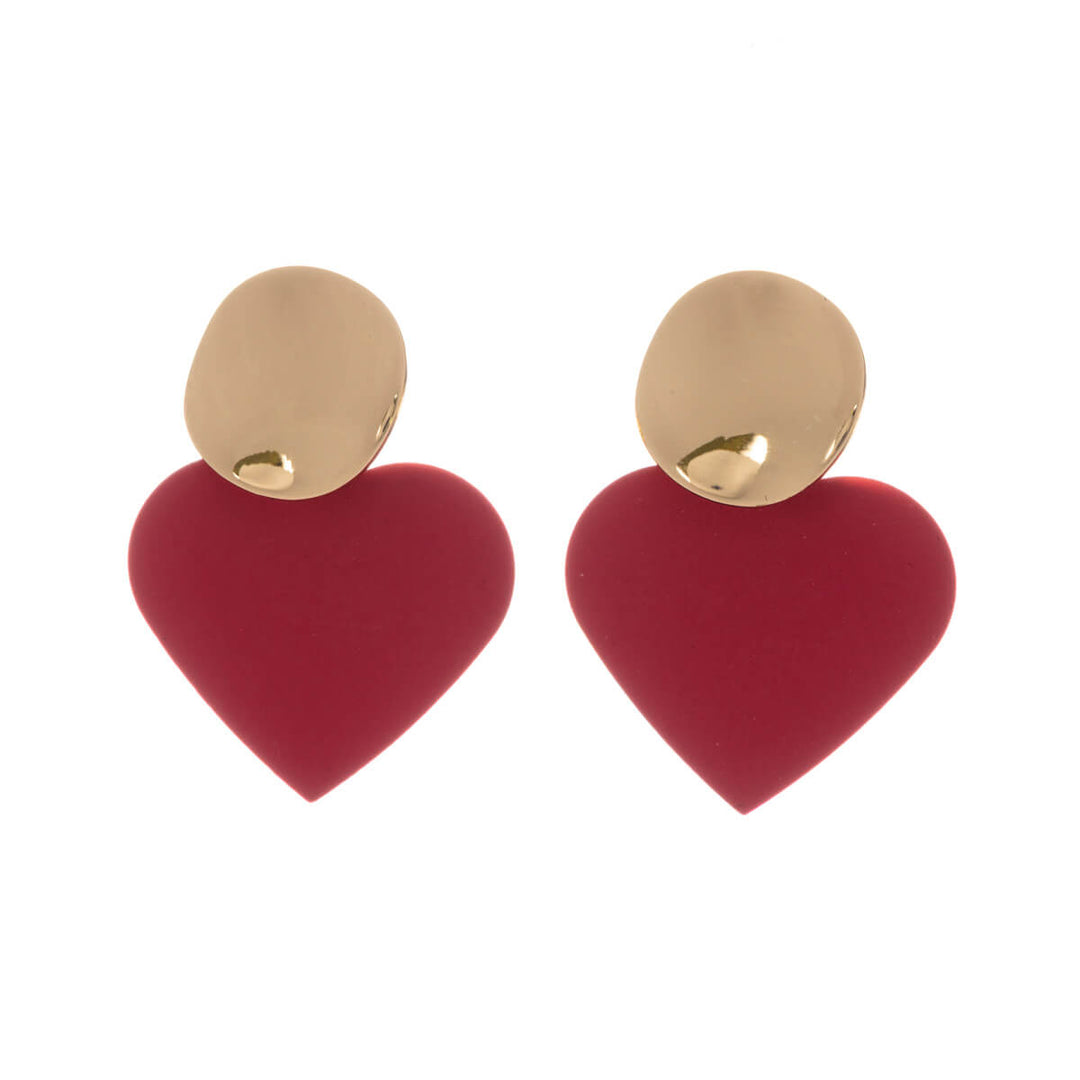 Heart earrings