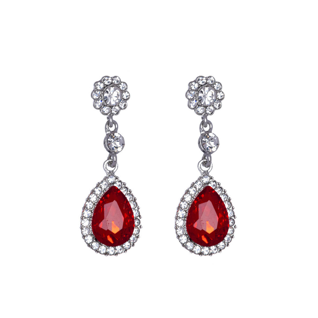 Pisara festliche Ohrringe mit Strass