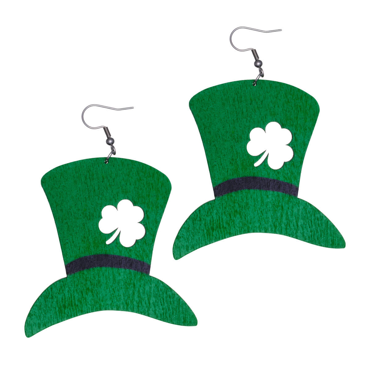 Hattu korvakoru St. Patrick's day koru (Teräs 316L)