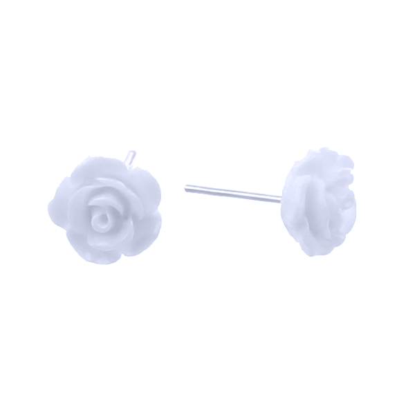 Rose earrings (Steel 316L)