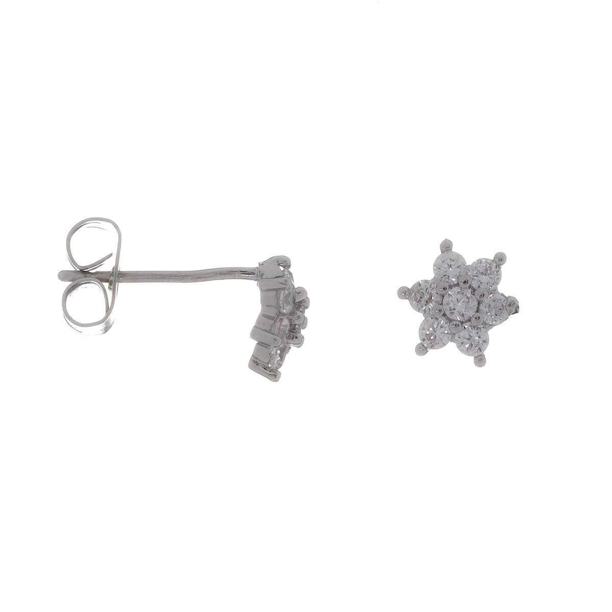 Zirconi star earrings