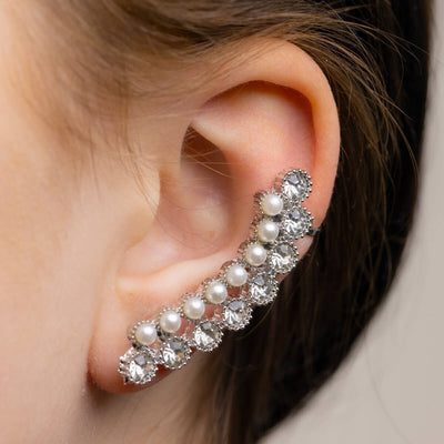 Statement earrings to ear leaf 1pcs