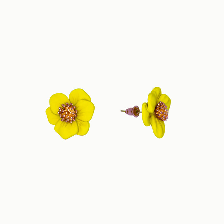 Flower earrings