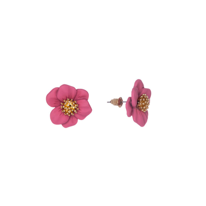 Flower earrings