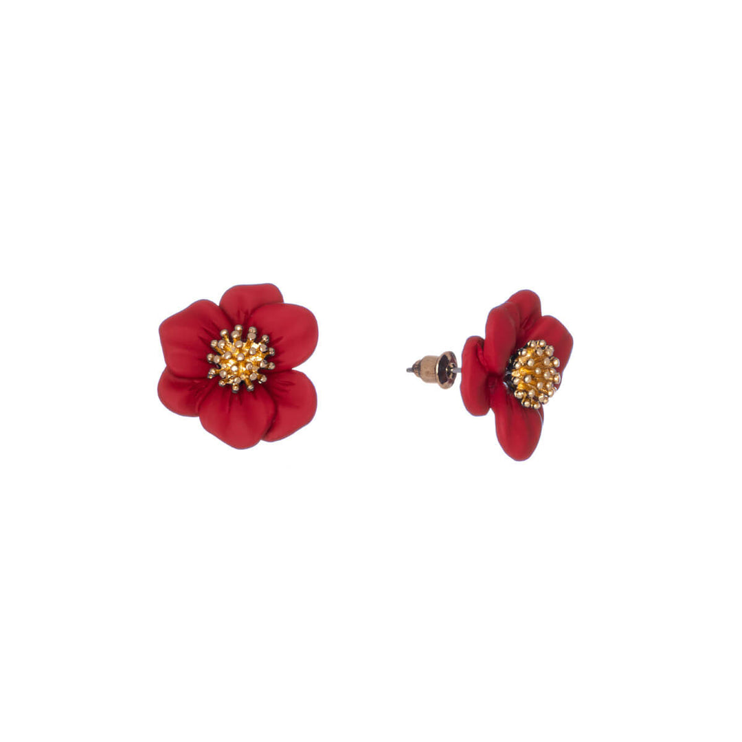 Flower earrings