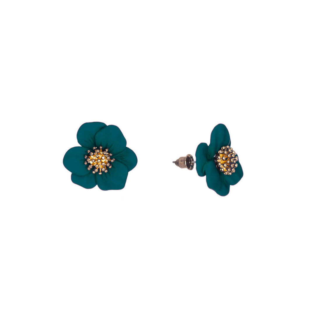 Flower earrings