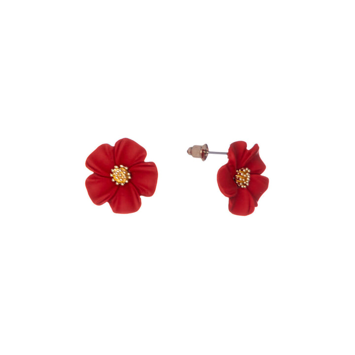 Flower earrings